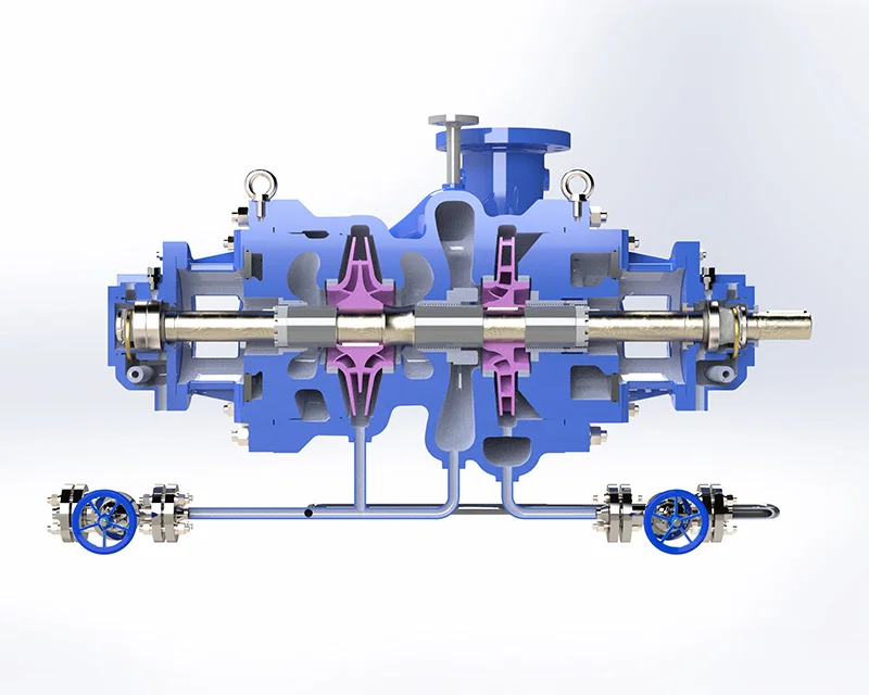 BB2-RADIALLY SPLIT, SINGLE STAGE