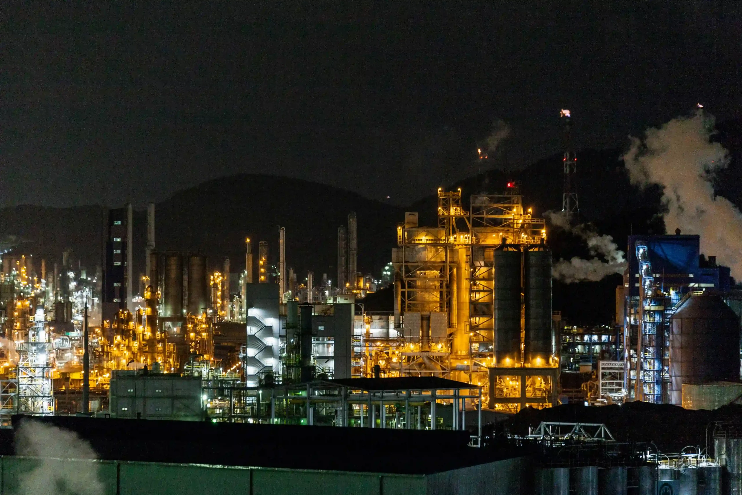 petrochemical factory