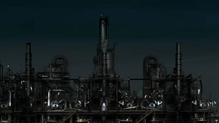 petrochemical plant