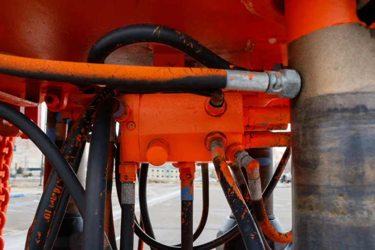 pump machine and pipe