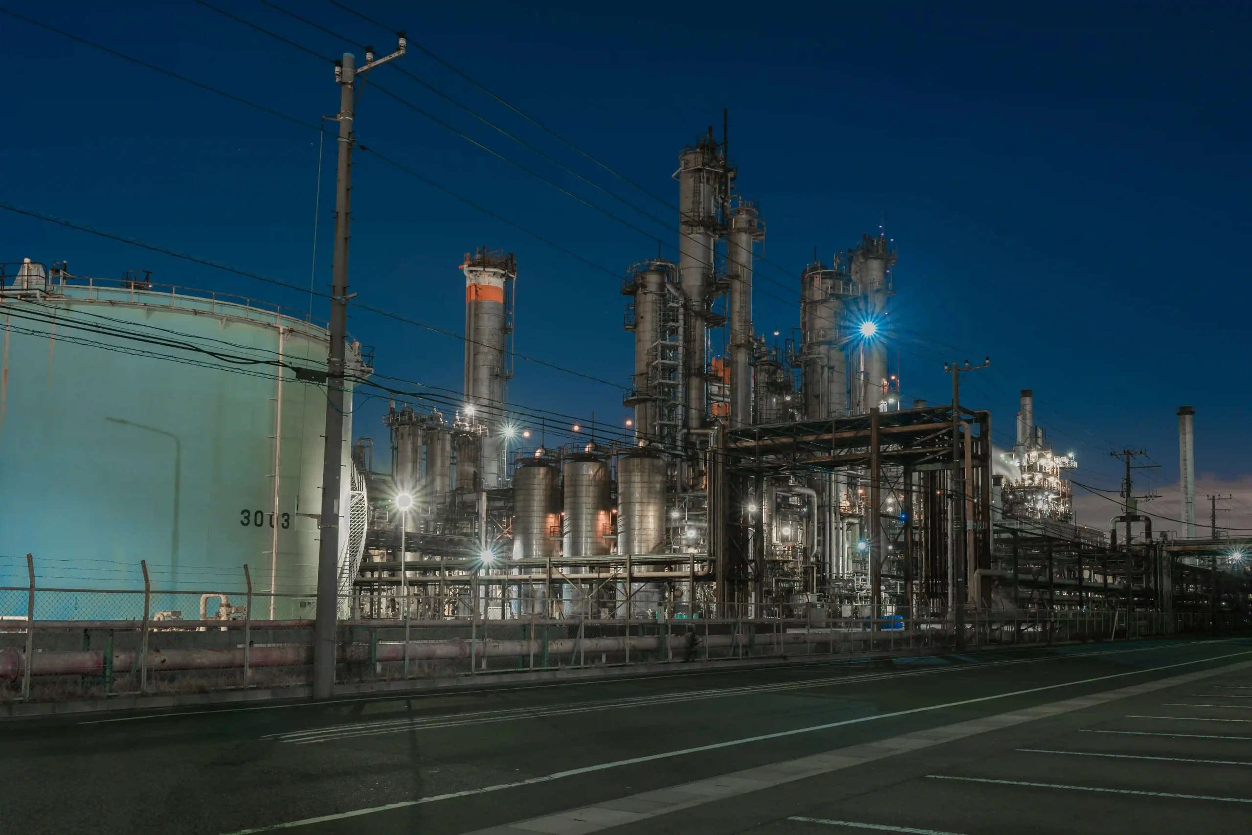 petrochemical plant