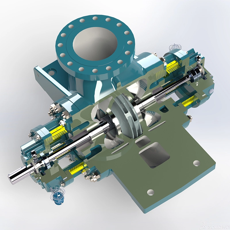 LBD(BB2)-Radial Dissection Chemical Process Centrifugal Pump