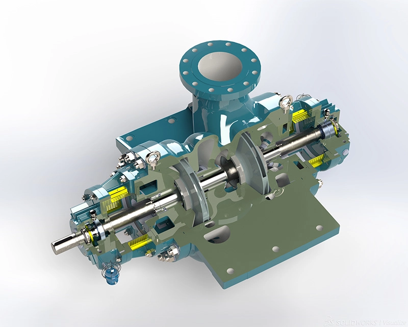 LBD(BB2)-Radial Dissection Chemical Process Centrifugal Pump