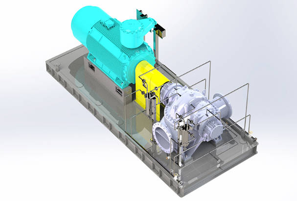 LAD (BB1) axial split double-suction centrifugal pump