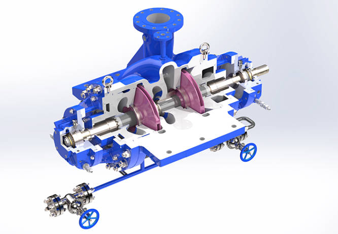 LBD(BB2)-Radial Dissection Chemical Process Centrifugal Pump