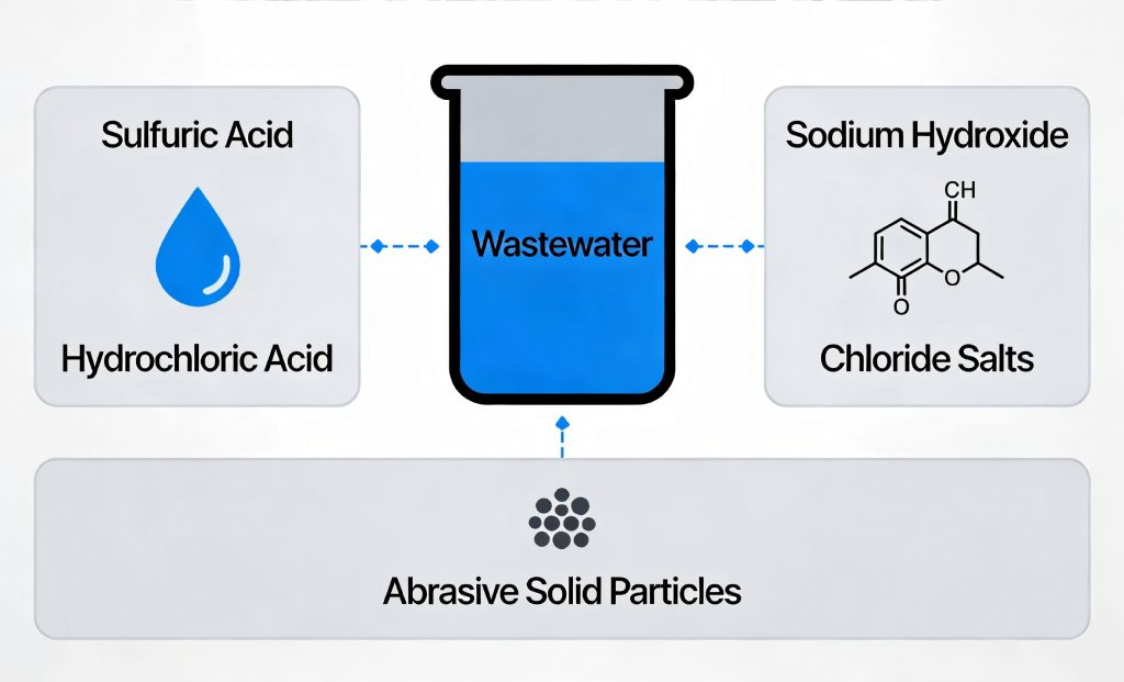 Wastewater Composition Diagram