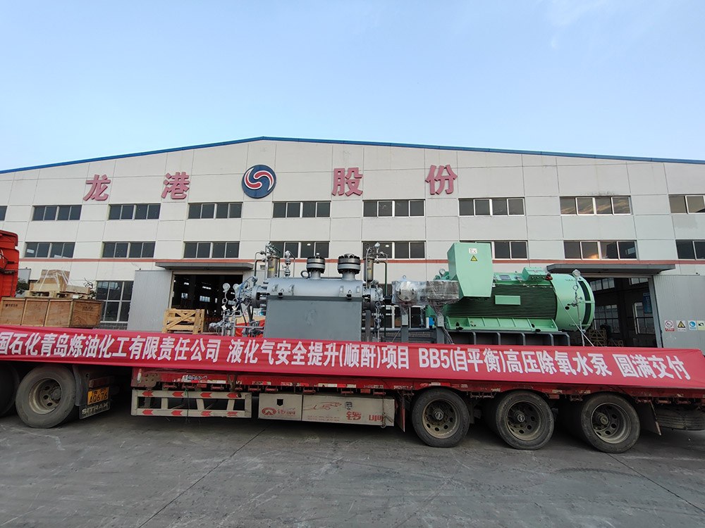 refinery-centrifugal-pump-installation