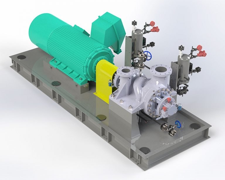 Corrosion-resistant BB2 chemical process pump for coal chemical liquid transfer